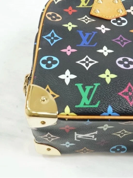 Louis Vuitton Trouville Black Multicolor Murakami - Picture 11 of 14